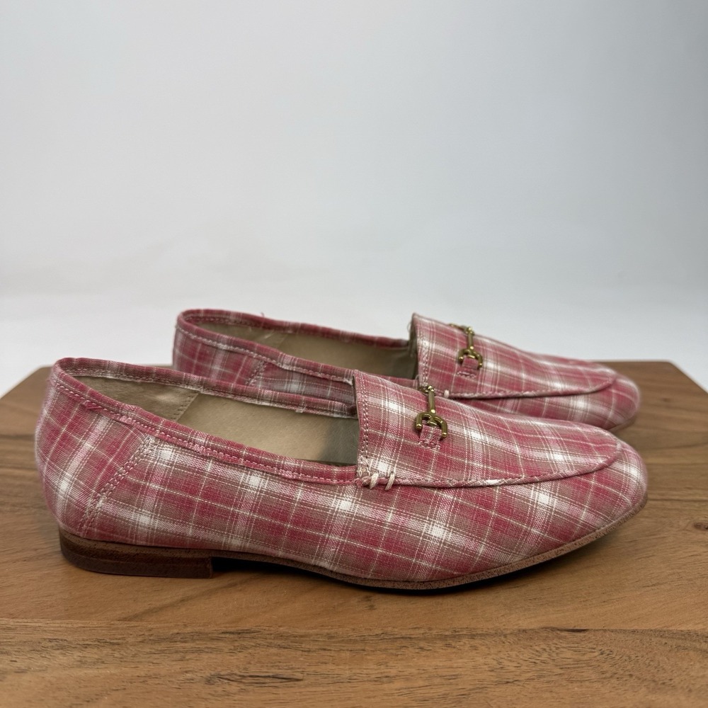 New‎ Big Kids Sam Edelman Loraine Pink Slip On Loafers Shoes Size 3 Y